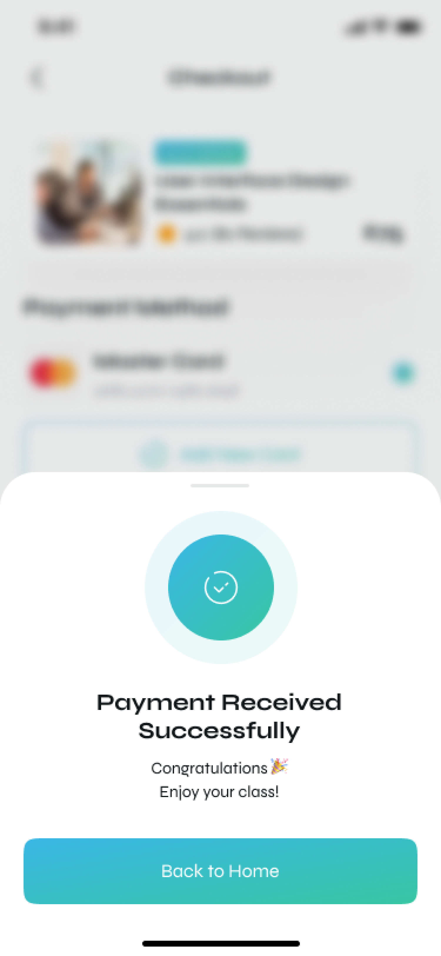 education Payment Done