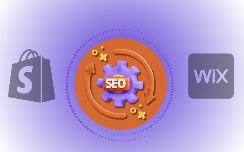shopify vs wix - SEO Capabilities 