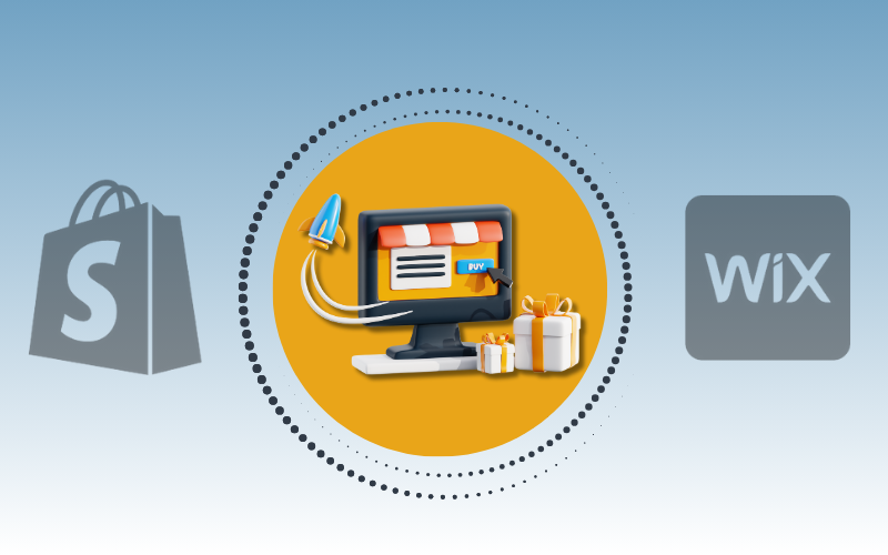 shopify vs wix - eCommerce Features 