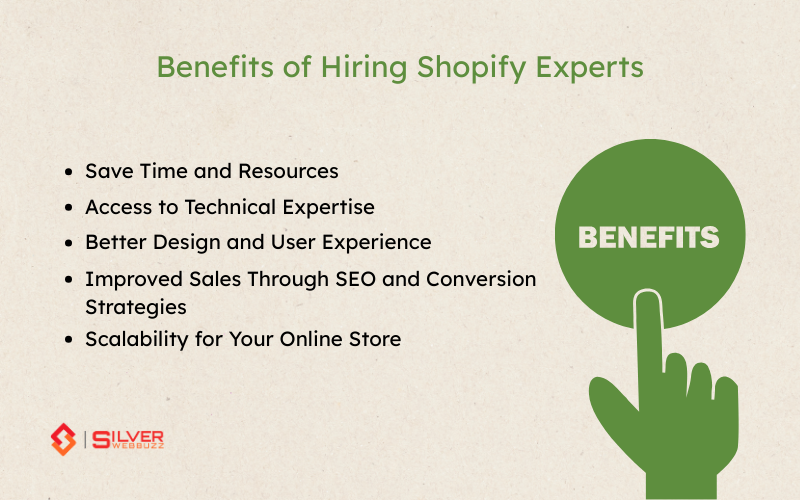 Benefits of Hiring Shopify Experts